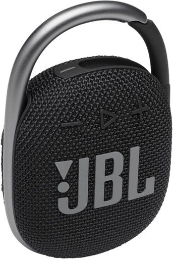 JBL Clip 4: Portable Speaker with Bluetooth, Built-in Battery, Waterproof and Dustproof Feature - Black | JBLCLIP4BLKAM