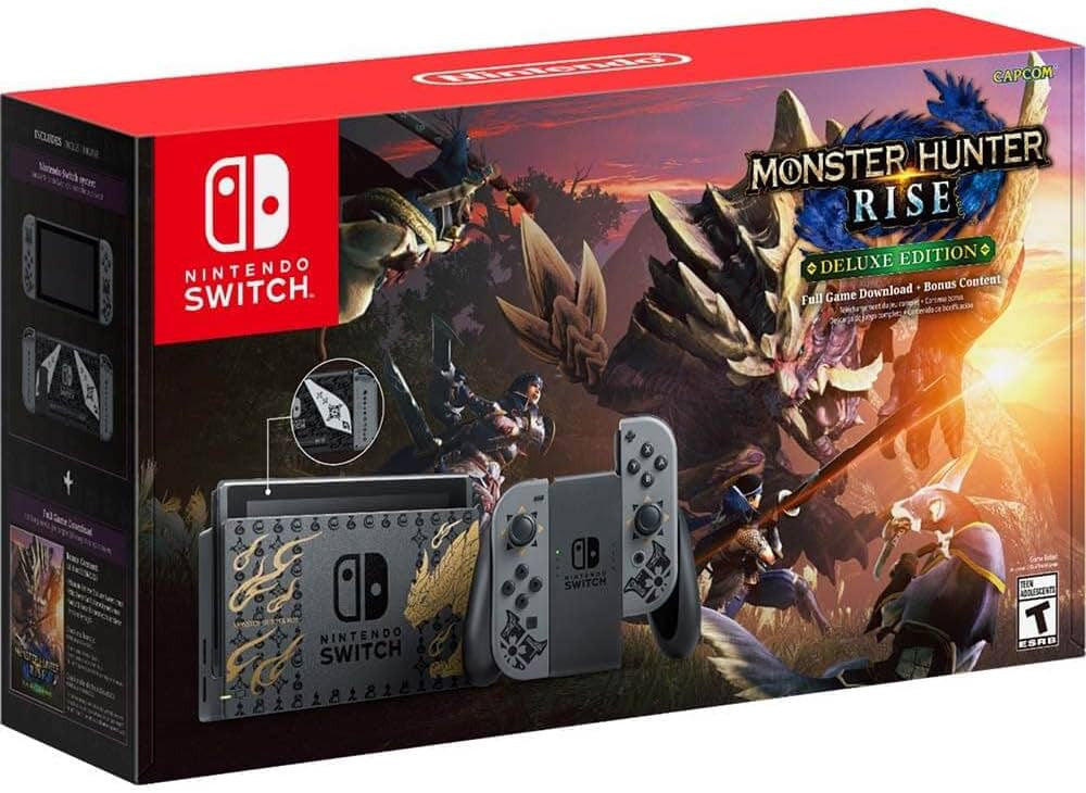 Nintendo Switch - Monster Hunter Rise Deluxe Edition