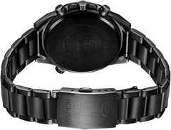 Casio Edifice SLIM Men Solar Chronograph Watch - Black | EFS-S590DC-2AVUDF
