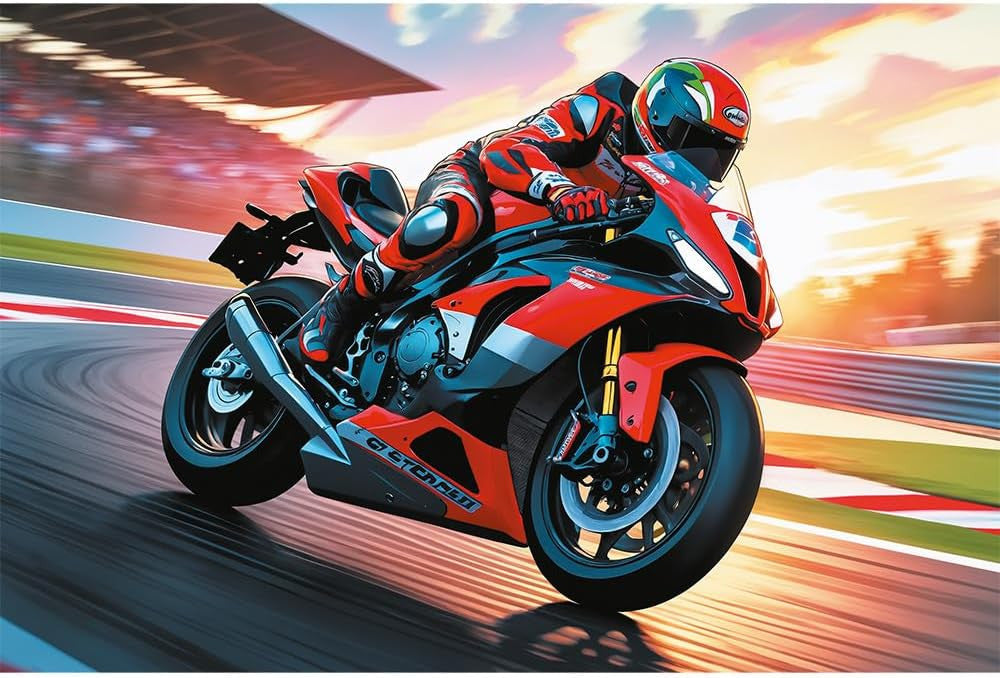 Trefl 100 “Fast Motorbike” Puzzle (100pcs) | 16489