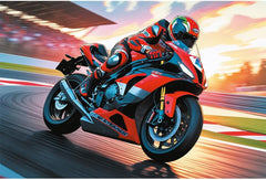 Trefl 100 “Fast Motorbike” Puzzle (100pcs) | 16489
