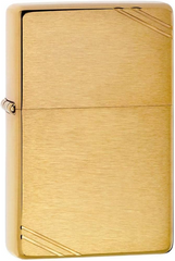 Zippo Vintage Brushed Brass Windproof Lighter | 240
