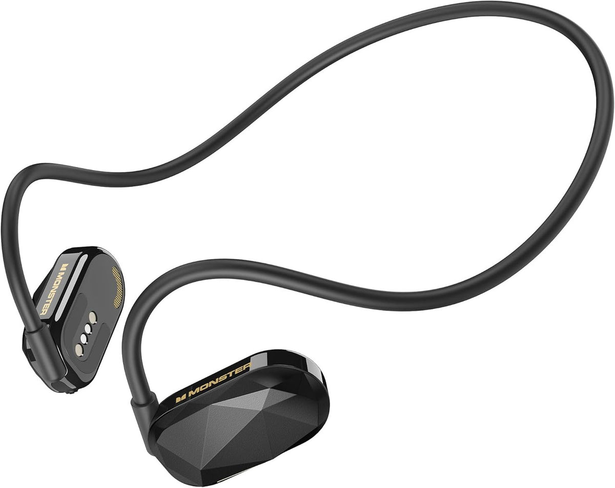 Monster Aria Free MH22134 — Open-Ear Air Conduction Wireless Headphones | Bluetooth 5.3, ENC Calls, IPX5
