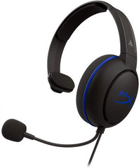 HyperX Cloud Chat Headset – Official Playstation Licensed for PS4, Clear Voice Chat, 40mm Driver, Noise-Cancellation Microphone, Pop Filter, in-Line Audio Controls, Lightweight, Reversible
