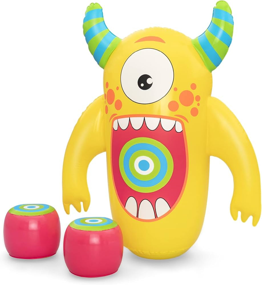 Bestway Monster Knockout Inflatable Bop Bag with Gloves | 52545