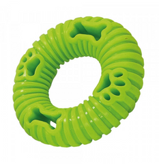 Nobby Soft TPR Ring Green 10.5cm Dog Toy | 63575