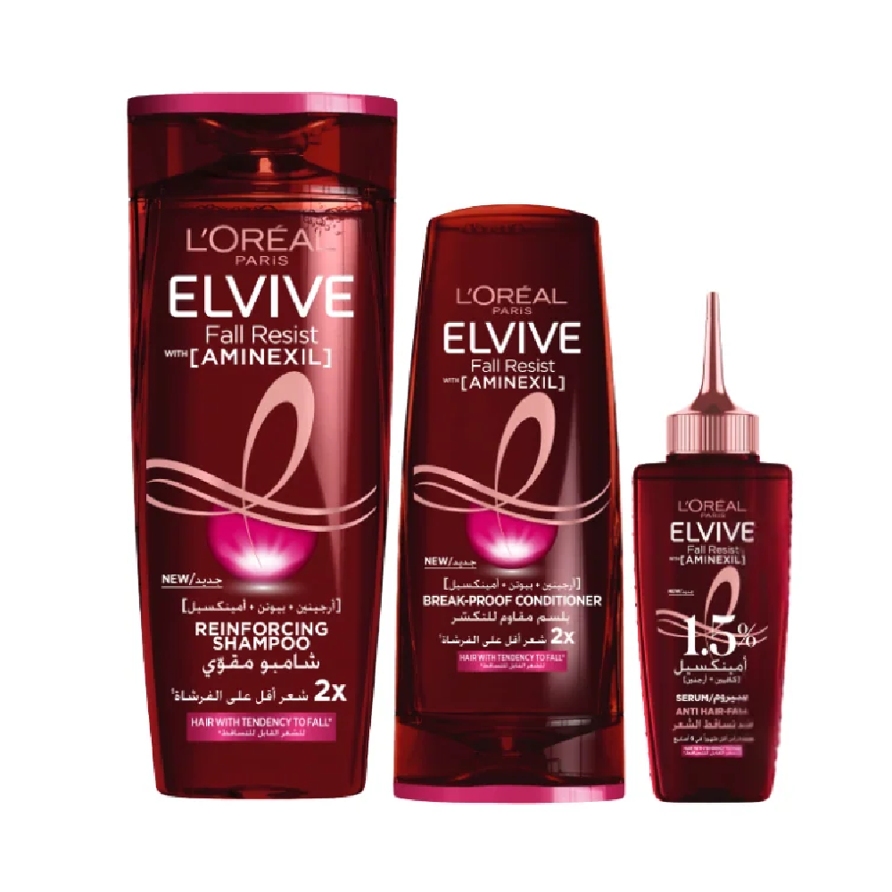 L'Oréal Paris Elvive Fall Resist Full Routine Bundle At 20% Off