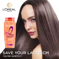 L’Oréal Paris Elvive Dream Long Straight Shampoo - Black Cumin Oil & Micro Keratin