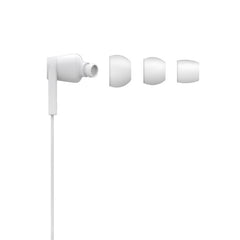 Belkin RockStar Wired Earbuds - Lightning Connector - White | G3H0001btWHT