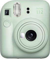 Fujifilm Instax Camera Mini 12 Promo Kit (Mini Film - Magnetic Frames - Instant Film - Batteries), Green | FUJLSMINI12PROMOGREEN