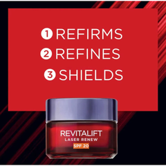 L'Oreal Paris Revitalift Laser Day Cream SPF20 - 50ml