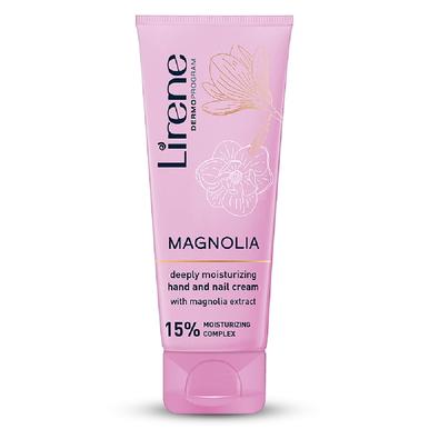 Lirene Magnolia Deeply Moisturizing Hand & Nail Cream - 75ml