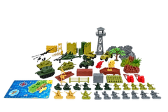 Peng Da Yu Military Equipment 54-Piece Army Playset Box | PD9980