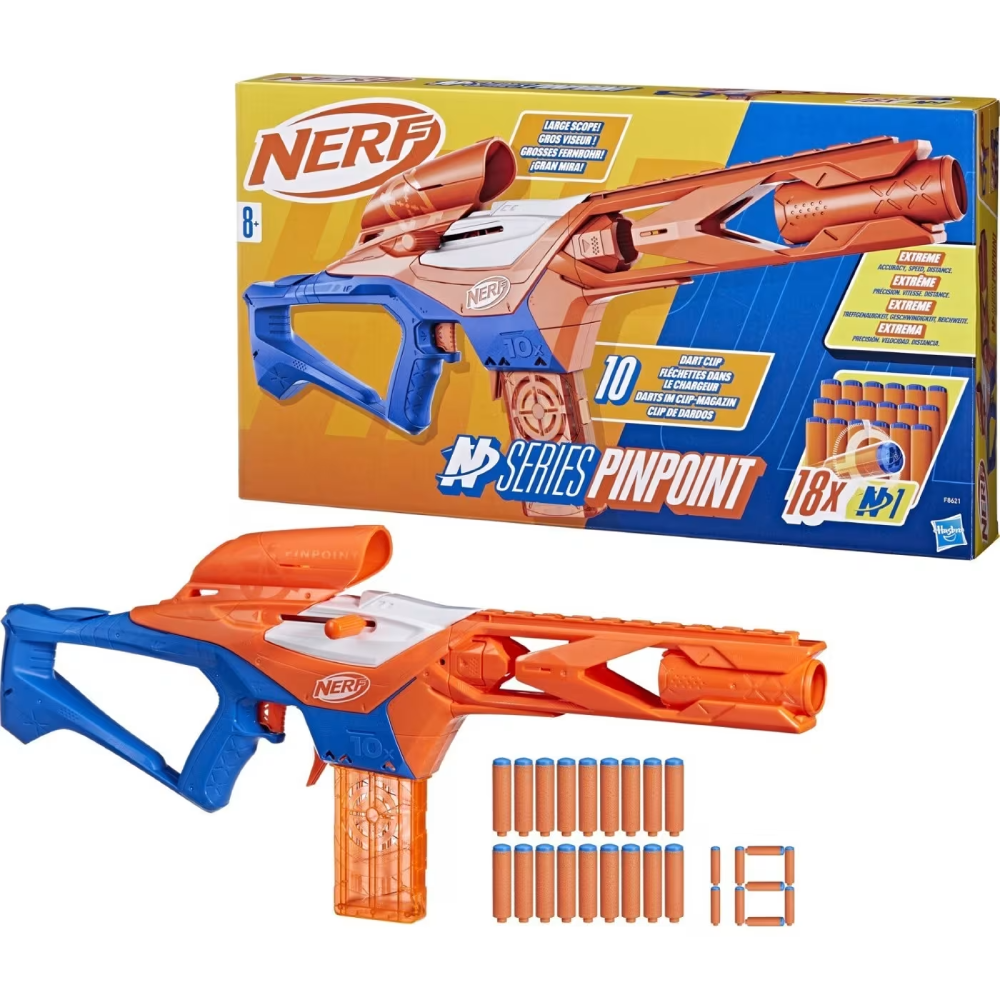 Hasbro Nerf N Series Pinpoint With 18 N1 Darts | HBNRF8621