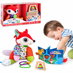Meying Montessori Play Box Musical Plush & Baby Activity Set | 658-304