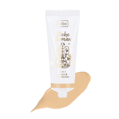 Wibo Boho Woman 2 In 1 Cream & Foundation - Shade 1