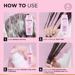 L'Oréal Paris Elvive Glycolic Gloss Gloss Sealing Conditioner for Dull Porous Hair Powered by 3% Glycolic Acid