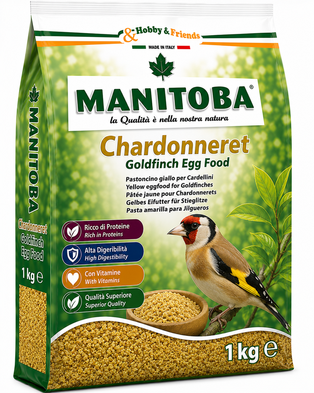 Manitoba Chardonneret Goldfinch Egg Food 1 Kg | 24243