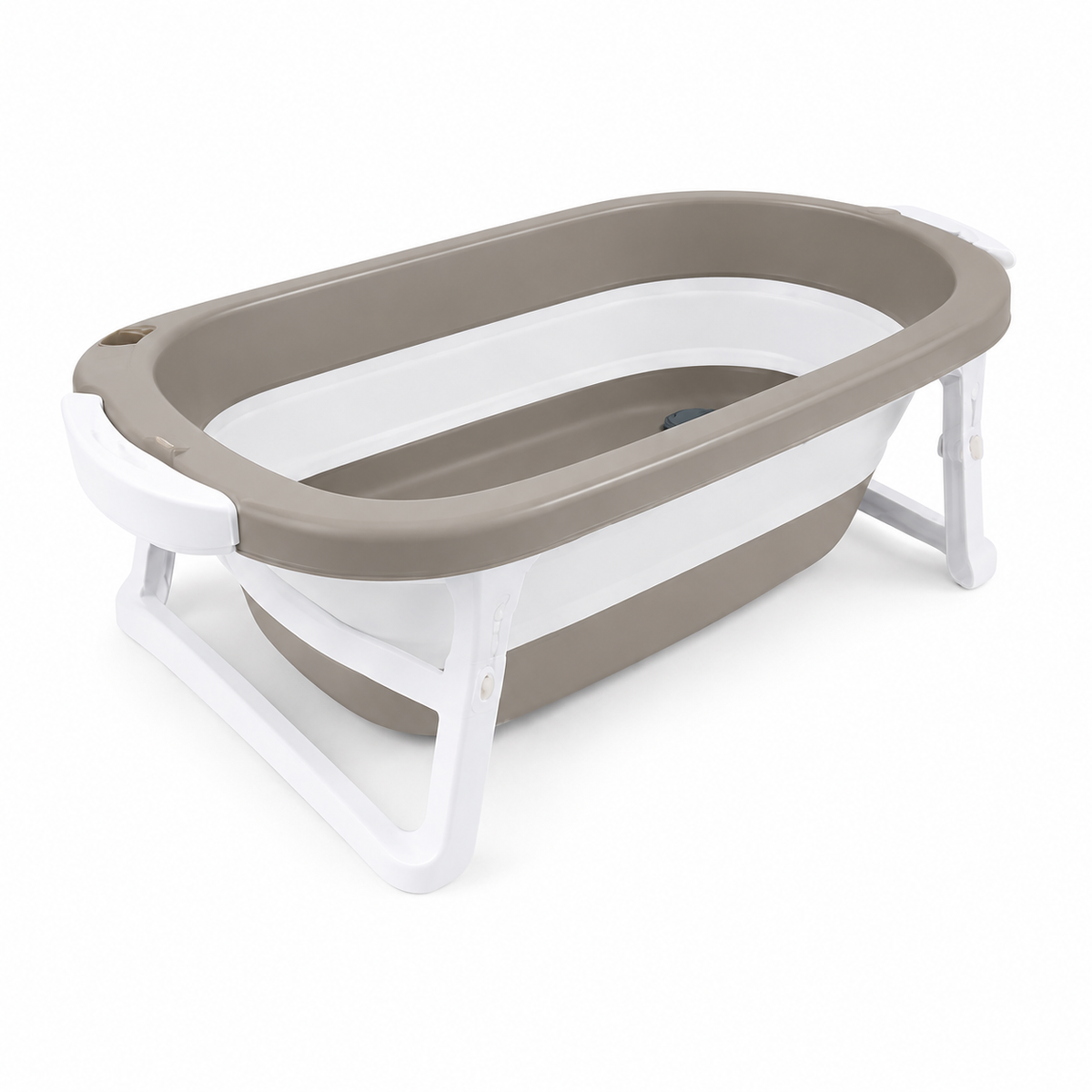 Dolu Foldable Baby Bathtub – Taupe | 7267