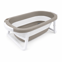 Dolu Foldable Baby Bathtub – Taupe | 7267