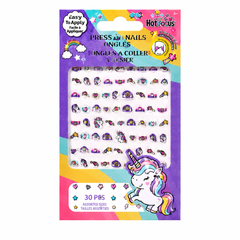UNI 72 Nail Stickers & 24 Strass Card x24