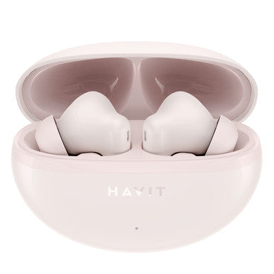 Havit Wireless Earbuds BT with Charging Case - Pink | TW986