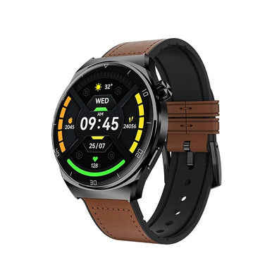 AWEI Smart Watch Men 1.43" AMOLED Screen Brown | H27