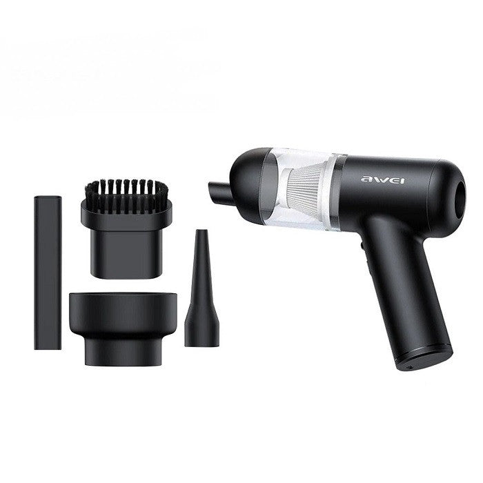 AWEI Portable Rechargeable Vacuum Cleaner Black | V2