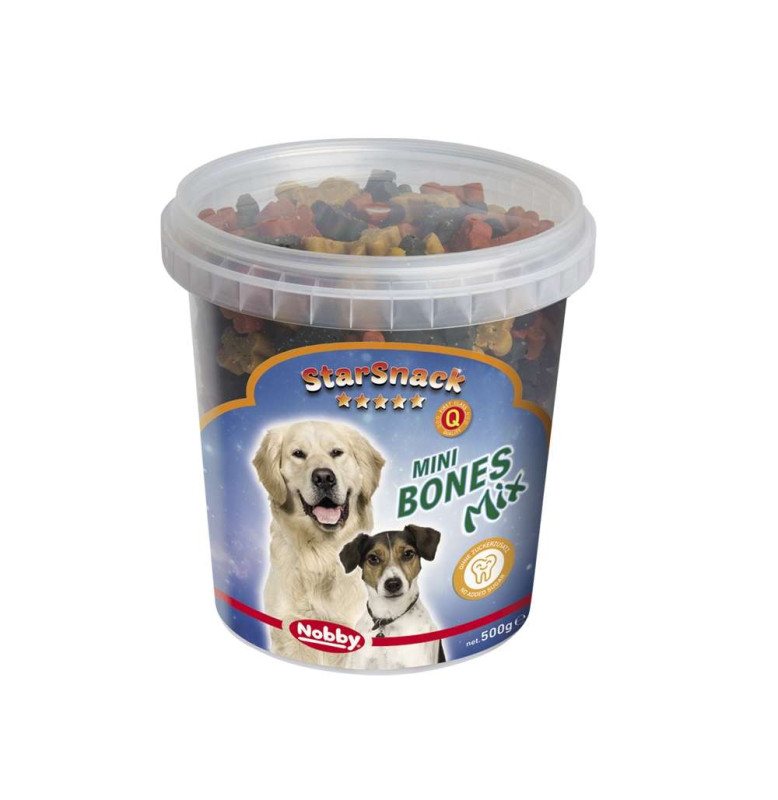 Nobby StarSnack Chicken Mini Bones Mix Dog Treats 500g | 69736