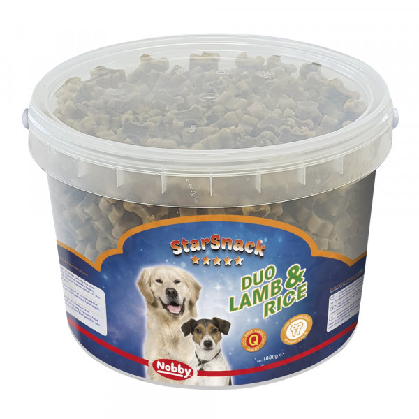 Nobby StarSnack Chicken Duo Lamb & Rice Dog Treats 500g | 69730