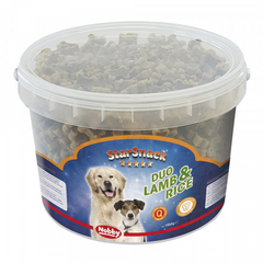 Nobby StarSnack Chicken Duo Lamb & Rice Dog Treats 500g | 69730