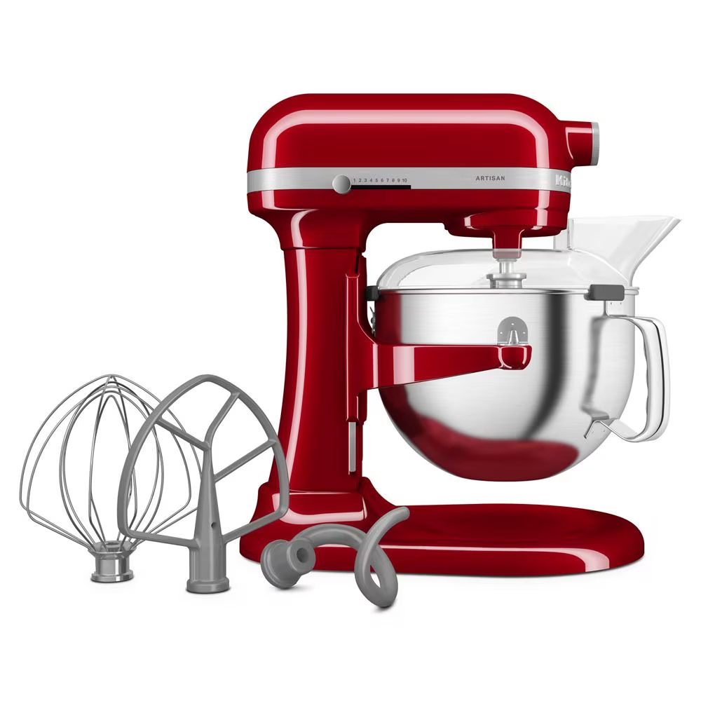 KitchenAid Artisan 5.6L Bowl-Lift Stand Mixer Empire Red | 5KSM60SPXEER