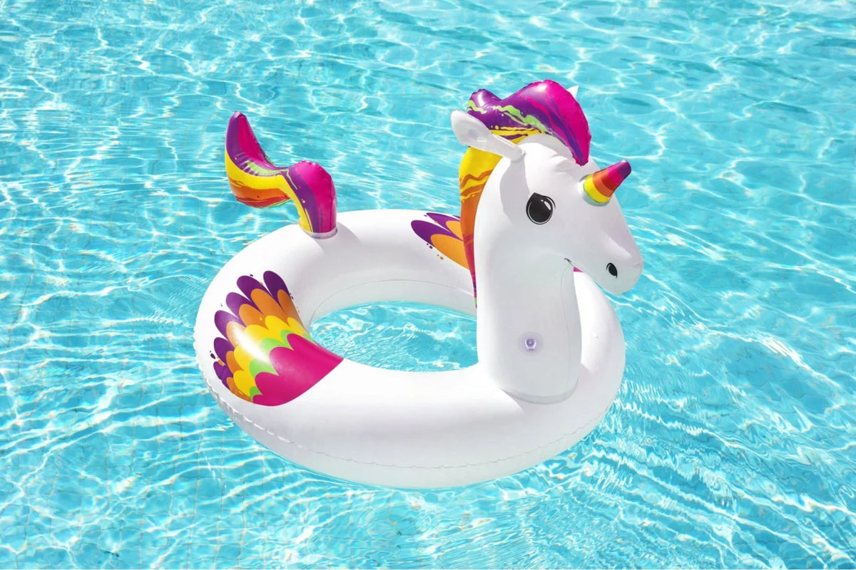 Jilong Animal Swim Ring Ages 4-8 - Unicorn | 35182
