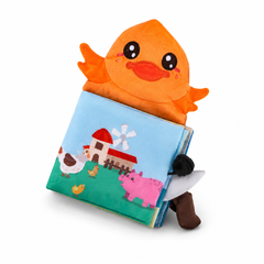 Learn & Fun Farm Animal Sensory Cloth Book | HF-F002