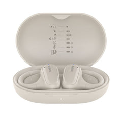 Belkin SoundForm ClearFit Open-Ear Wireless Earbuds – Sand | AUC013CTSA