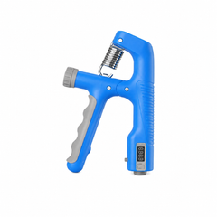 Adjustable Hand Grip Master Pro with Counter 10–100kg Blue & Grey | OM-4544998559595959-BLG