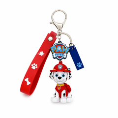 Paw Patrol Silicone Keychain - Red | ASS-24