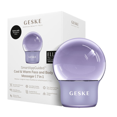 GESKE 7-in-1 Cool & Warm Face and Body Massager - Purple | GESGK000701PL01