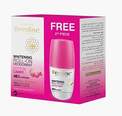 Beesline Coffret Whitening Roll-On Deo Cotton Candy 1+1