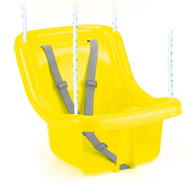 Dolu Kids Swing Seat - Yellow | 7056