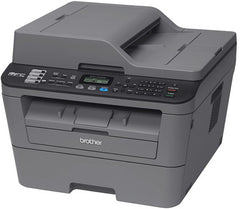 Brother Mono Laser Multi-function Printer 30 PPM, 4 in 1 Multifunction, 32MB,Duplex,  Wireless, Network,ADF,10K MDC,2,600 pgs inbox | MFC-L2700DW