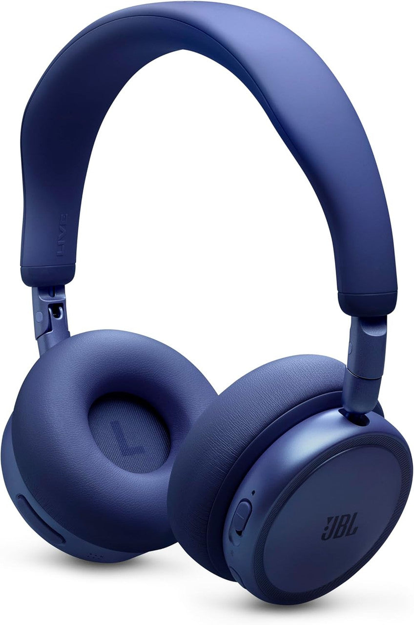 JBL Tune 680NC — Adaptive Noise Cancelling Wireless On-Ear Headphones | 76H Battery, Spatial Sound, BT 6.0 | Blue