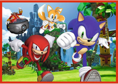 Trefl 4‑in‑1 “The Adventures of Sonic” Puzzle | 34625