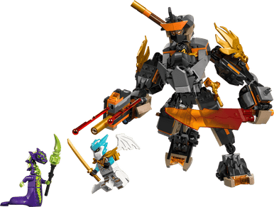 LEGO Cole's Mission Mech & Dragon Zane | 71854