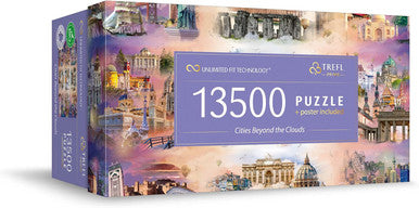 بازل تريفل مدن وراء السحاب 13500 قطعة | 81030