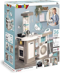Smoby Tefal Cuisine Clean 2-in-1 Kitchen with Washing Machine | 311050