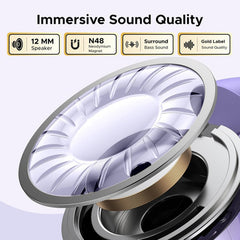 UGREEN HiTune S3 Open Wearable Ear Clip Earbuds - Purple | WS209 55430
