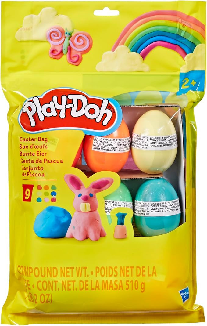 Play‑Doh Easter Eggs Bag 9‑Pack | HBPHG0391