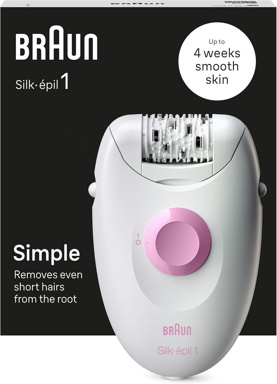 Braun – Silk Epil 1 Corded Epilator for Hair Removal
