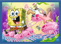 Trefl 4‑in‑1 “The Underwater Life of SpongeBob SquarePants” Puzzle | 34674
